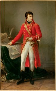 第一執政官としてのナポレオン・ボナパルト（1769-1821）の全身像 アントワーヌ・ジャン・グロ（1771-1835）の絵画。1802.パリ、レジオン・ドヌール美術館 作： Baron Antoine Jean Gros