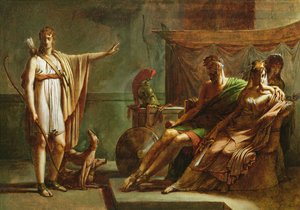 パイドラとヒッポリトゥス、1802 作： Baron Pierre Narcisse Guerin