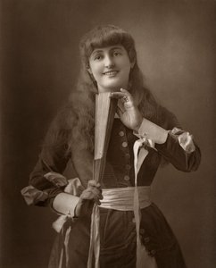 オリバーグランブルのイギリス人女優アリスアサートン、1886年 作： Barraud