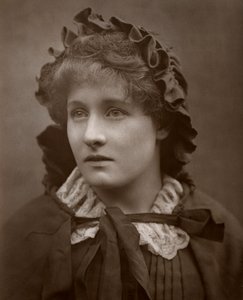 ハーバーライツのイギリス人女優メアリーローク、1886年 作： Barraud