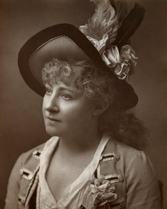 リディア・トンプソン、イギリス人ダンサー、女優、演劇プロデューサー、1886年 作： Barraud