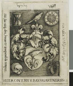 ヒエロニマス・バウムゲルトナーの蔵書印 作： Barthel Beham