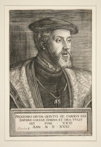 チャールズ5世 (1500-1558) 作： Barthel Beham