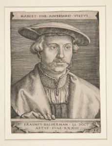 エラスムス・バルダーマン 作： Barthel Beham