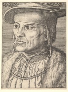 レナードフォンエック、1527年。 作： Barthel Beham