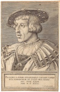 皇帝フェルディナンド1世の肖像 1503-1564年 1531年 作： Barthel Beham