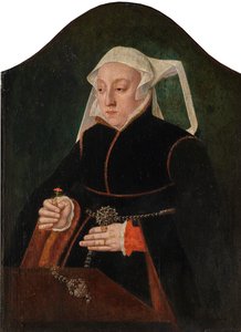女性のポートレート。 作： Bartholomäus Bruyn