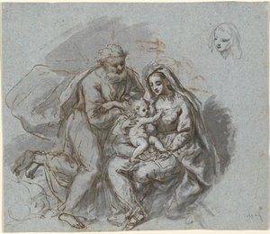 聖家族 作： Bartholomäus Ignaz Weiss