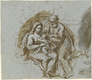 聖家族 作： Bartholomäus Ignaz Weiss