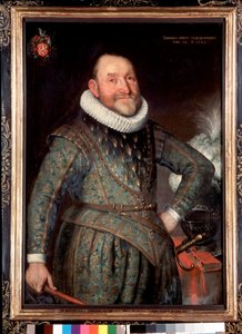 Portrait du poete francais Theodore Agrippa d