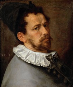 自画像、ca 1580-1585 作： Bartholomaeus Spranger