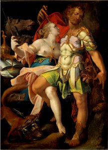 ユリシーズと魔術師シーリス（絵画 作： Bartholomaeus Spranger