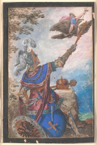 ハプスブルク家の絵画の寓話 作： Bartholomäus Strobel d.Y.