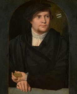 Retrato de homem (óleo sobre painel) 作： Bartholomaeus the Elder Bruyn