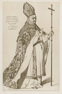 フィリップロヴェニウス、フィロポリ大司教、牧師の使徒、オランダの管区、1648〜55年。 Bブリーエンバーグの絵の後