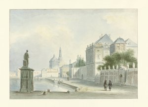 イタリアの街並み 作： Bartholomeus Johannes van Hove