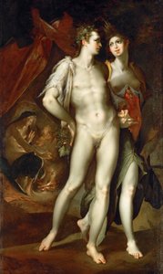 食べ物も飲み物もない、バッカス、金星 作： Bartholomaeus Spranger