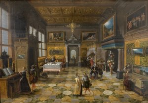 パーティーシーン 作： Bartholomeus van Bassen