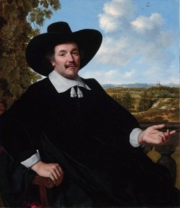 ルーカス・ファン・ベック（1602-1657年頃）の肖像（おそらく）