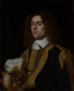 軍事衣装の若い男の肖像 作： Bartholomeus van der Helst