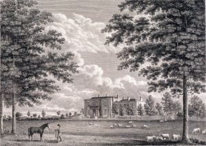 ブロックウェル ホール、ハーン ヒル、ランベス、ロンドン、1820 作： Bartholomew Howlett