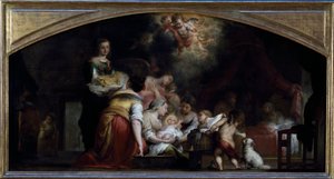 聖母の誕生 作： Bartolomé Esteban Murillo