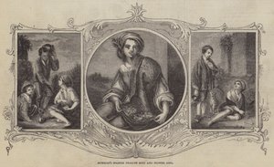 ムリーリョのスペイン農民少年とフラワーガール 作： Bartolomé Esteban Murillo