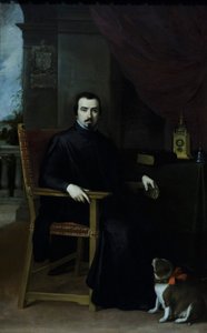 ドン・ジュスティーノ・デ・ネーヴェの肖像 作： Bartolomé Esteban Murillo
