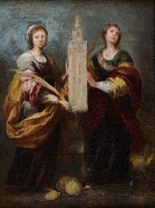 聖人ジュスタとルフィーナ、1665年 作： Bartolomé Esteban Murillo