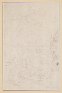 キリスト降誕のためのスケッチ 作： Bartolomé Esteban Murillo