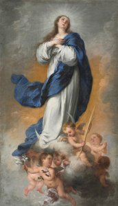 無原罪懐胎 作： Bartolomé Esteban Murillo