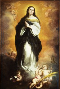 無原罪懐胎 作： Bartolomé Esteban Murillo