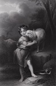 幼児セントジョン 作： Bartolomé Esteban Murillo