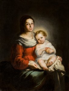 聖母子、c。 1650年。