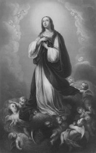 Adoration (彫刻) 作： Bartolome Esteban (after) Murillo