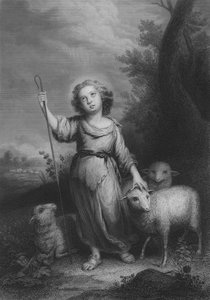 グッド・シェパード（彫刻 作： Bartolome Esteban (after) Murillo