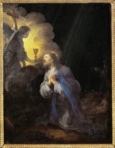 Le Christ au jardin des oliviers - ゲッセマネの園のキリスト ... 作： バルトロメ・エステバン (学校) ムリーリョ
