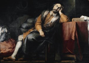 ローマのサンタマリアマッジョーレ創設の歴史：貴族の夢 作： Bartolomé Esteban Murillo