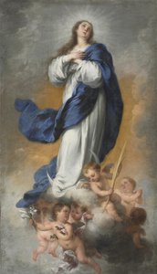 無原罪懐胎 作： Bartolomé Esteban Murillo