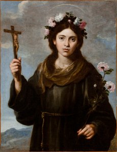 ヴィテルボの聖ローザ（1233-51） 作： Bartolome Esteban school of Murillo