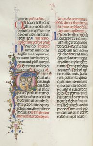 Missale：Fol。 290v：聖者ピーターとポール、1469年。 作： Bartolomeo Caporali