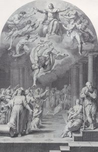 プレート 40: 1756 年に選出された者と反逆者の分割。 作成者: Bartolomeo Crivellari、Gabriel Söderling。