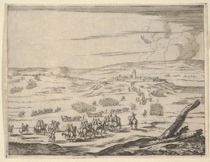 ドイツ人とスペイン人の勇気ある反対にもかかわらず、フランチェスコ 1 世デステ、1659 年。