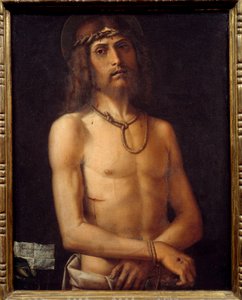 Ecce homo バルトロメオ・モンターニャ（1450-1523）の絵画 15世紀 日0.55×0.43m 作： Bartolomeo Montagna