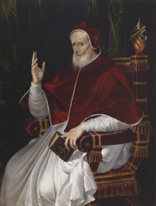 教皇ピオ5世の肖像、1566年頃 作： Bartolomeo Passarotti