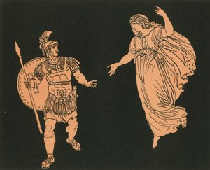アエネアスとクレウザの陰 作： Bartolomeo Pinelli