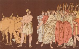 独裁者と呼ばれるシンシナツ 作： Bartolomeo Pinelli