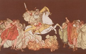 裂け目に飛び込むクルティウス