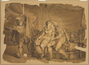 パオロとフランチェスカ 作： Bartolomeo Pinelli