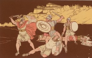 ホレスとキュリアティ 作： Bartolomeo Pinelli